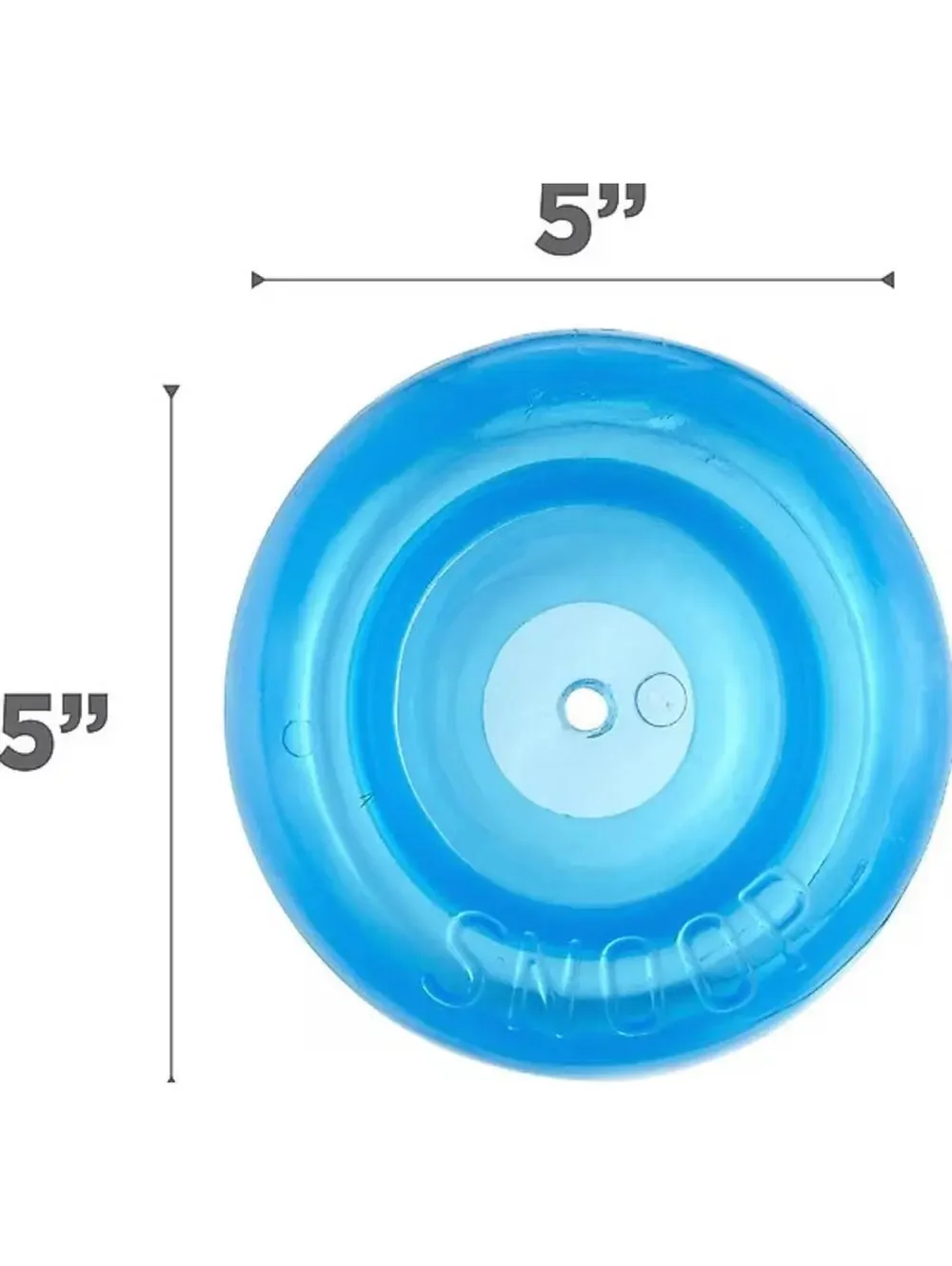 (RGB2) Outward Hound Orbee-Tuff Snoop Blue Treat Dispenser Tough Dog Toy Puzzle